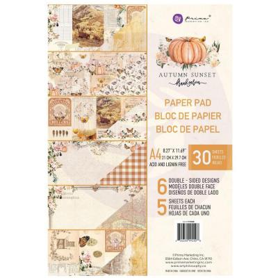 Prima Marketing - Paper Pad - Autumn Sunset